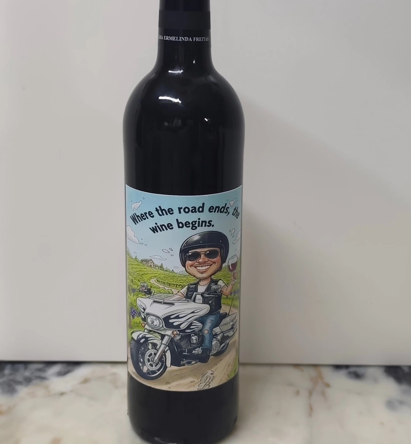 Vinho Personalizado com Foto