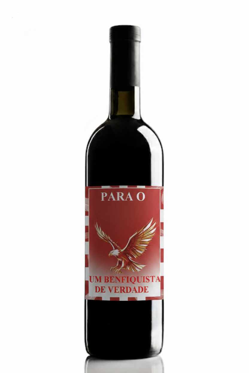 Vinho Personalizado Para o Benfiquista | Memórias que se Bebem