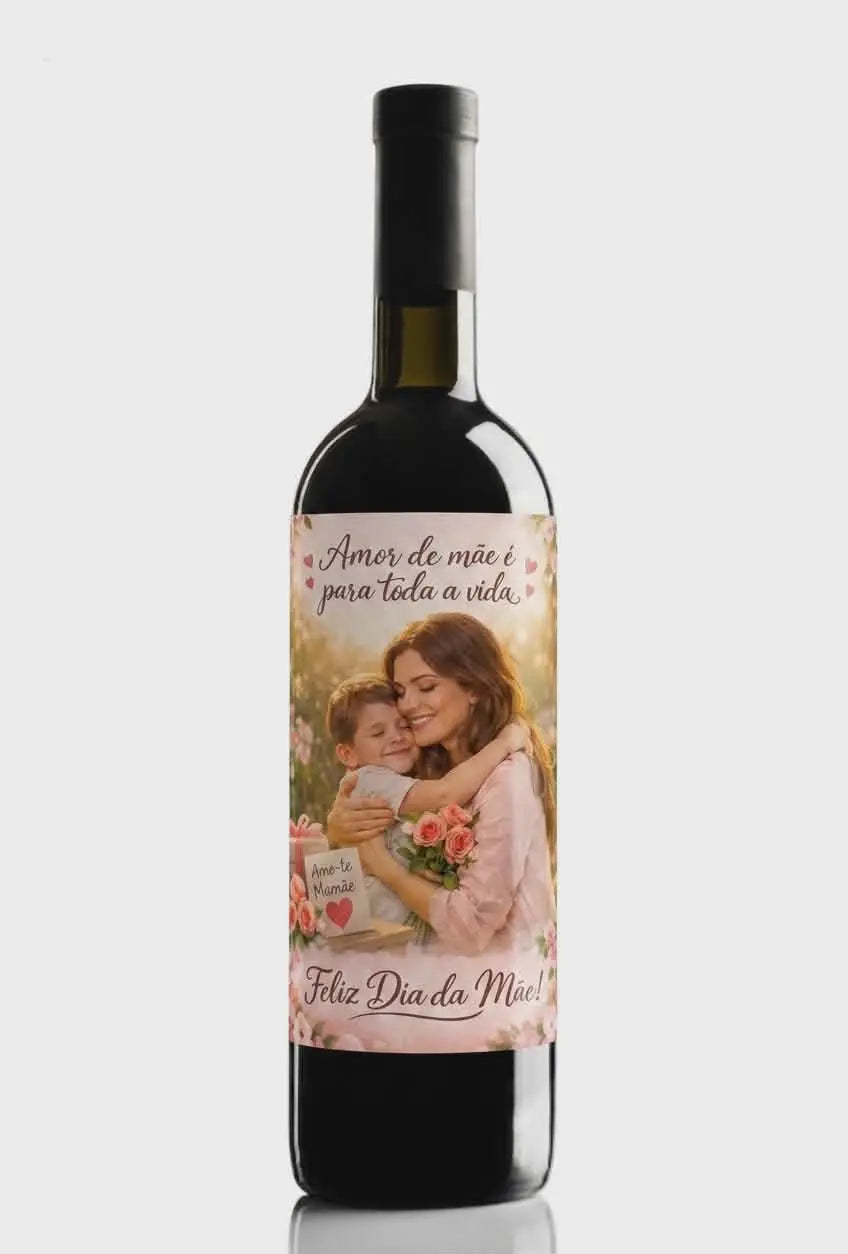Vinho Personalizado Dia da Mãe