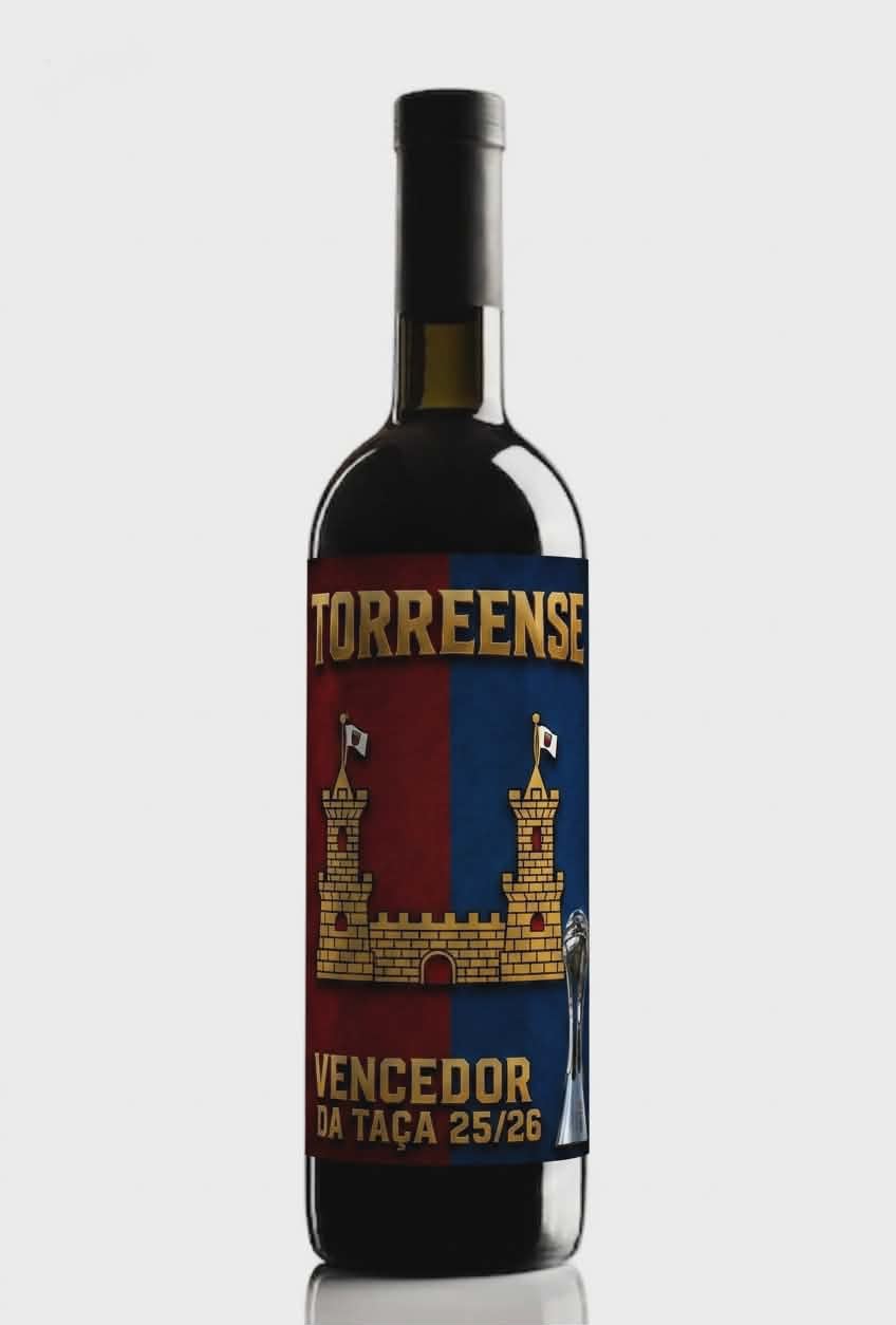 Vinho Torreense Vencedor da Taça 25/26 | Memórias que se Bebem