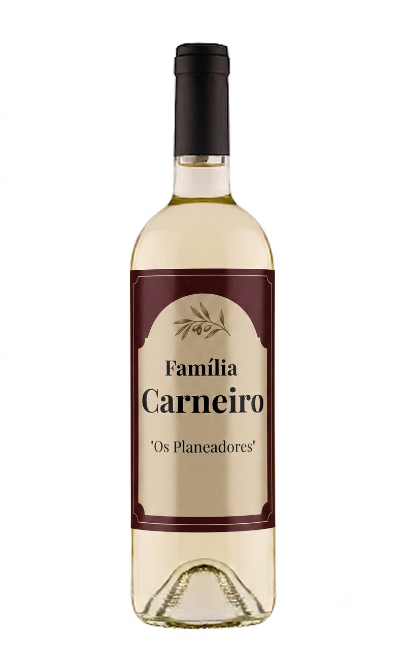 Vinho Personalizado com Sobrenome Carneiro