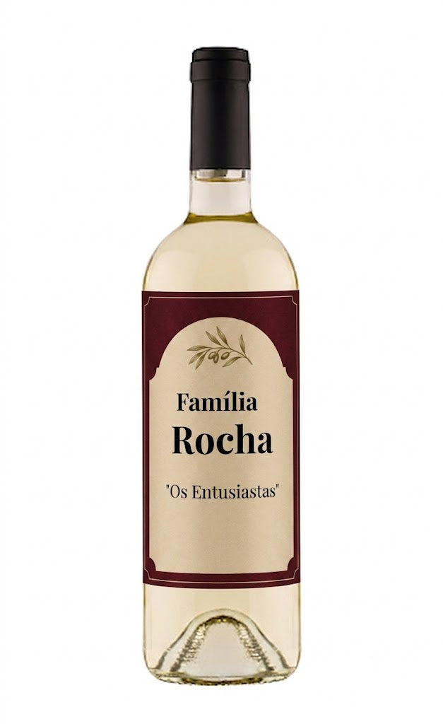 Vinho Personalizado com Sobrenome Rocha